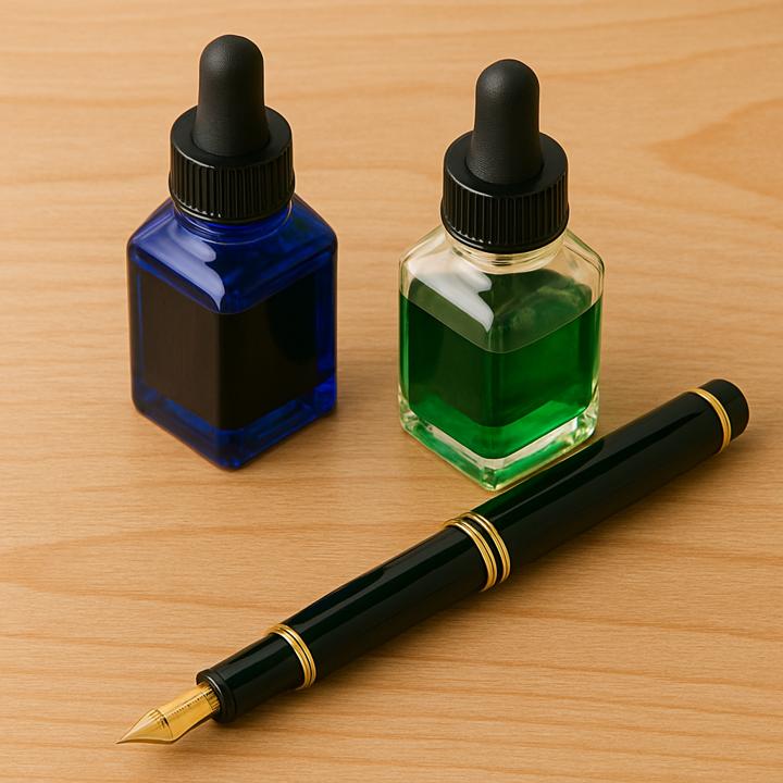 ペリカン万年筆インクの種類と色彩の楽しみ方
